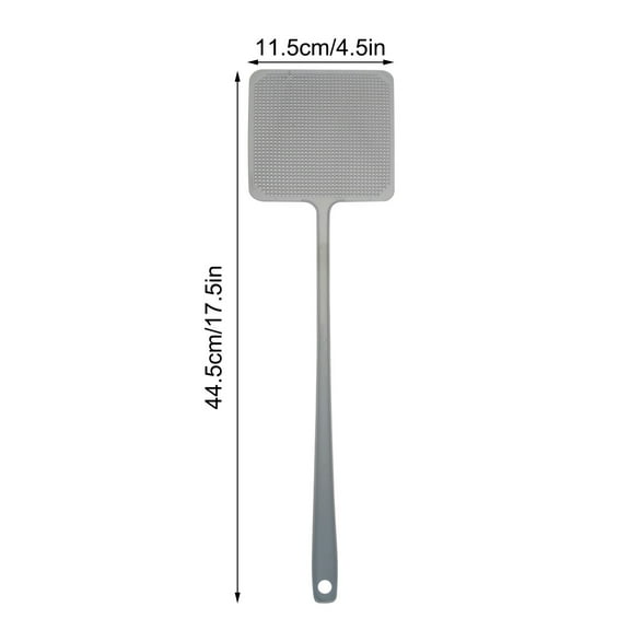 Iuhan Summer Fly Swatter, Colorful Plastic Patting Lengthened Thick Material, Durable Hand Shape Design for Kitchen Home Outdoor Use, Mosquito and Bug