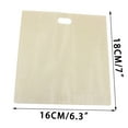 thumbnail image 1 of Iuhan Toaster Bags Reusable, Non-Stick Heat Resistant PTFE Coated Bread Bags For Grilled Cheese Sandwich, Panini, Bagel, Pastry, Perfect For Toaster Oven And Microwave Kitchen Use, 1 of 6
