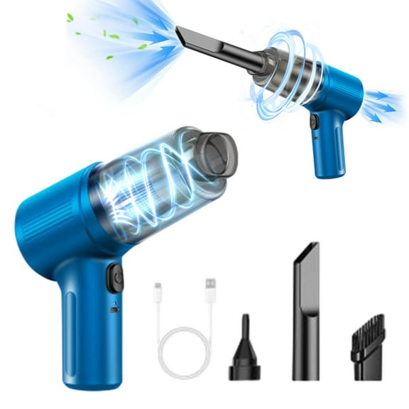 Iuhan Wireless Car Vacuum Cleaner, Handheld Portable Vacuum And Blower Combo, Mini Cordless Car Vacuum for Home Office Car Interior Cleaning