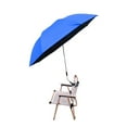 thumbnail image 1 of Iumwxz 2024 New Portable Camping Beach Chair Sun Umbrella Detachable & Superior Portability and Stable Folding Chair Fixture Umbrella Fishing Chair Sun Umbrella Solidcolor, 1 of 2