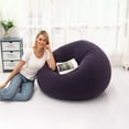thumbnail image 1 of Iumwxz 2024 New Solidcolor Soft and Breathable Lazy Inflatable Couch Person Sofa Leisure and Entertainment Stool Suitable for Break Camp Picnic Inflatable Sofa 43.3x33.46in, 1 of 2