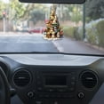 thumbnail image 1 of Iumwxz 3pc Christmas Tree Car Pendant Christmas Acrylic Decoration Decorations christmas decorations indoor Christmas ornaments christmas gifts Acrylic 3.1in Deals, 1 of 4