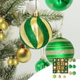 thumbnail image 1 of Iumwxz 42pcs Christmas Balls Ornaments for Xmas Tree Christmas Decoration Delicate Shatterproof Plastic Christmas Ball Ornaments Kit for New Year Enhance The Festive Atmosphere, 1 of 5