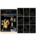 thumbnail image 1 of Iumwxz Up to 45% off Scratch Paper Art,Colorful Drawing Art Book with 1 Scratch Pen for Birthday Christmas Party Games Kits Toys Christmas home decor christmas clearance outdoors indoor, 1 of 1