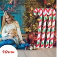 thumbnail image 1 of Iumwxz 90CM Inflatable Candy Cane Stick Inflatable Candy Christmas Candy Cane christmas decorations home decor christmas gifts home decor Popular on home decor christmas clearance outdoors indoor, 1 of 5