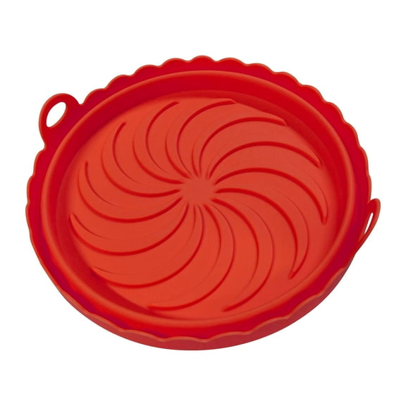 Iumwxz Air Fryer Silicone Baking Mat, Non Stick Oven Accessory for 7.8 Inch or Smaller Air Fryers, Dishwasher Safe, Heat Resistant Up to 450°F, Reusable Alternative to Parchment Paper