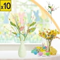 thumbnail image 1 of Iumwxz Artificial Easter Egg and Berry Stems for Vase Decor 1 Piece Multicolor Plastic Spring Floral Arrangement with Faux Leaves 12.2 Inches Tall for Home Table Centerpiece or Holiday Display, 1 of 6