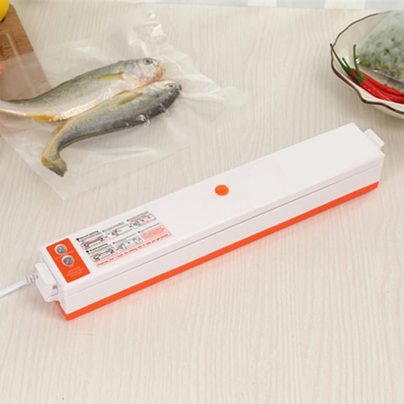 Iumwxz Automatic Vacuum Sealer Machine for Food Preservation, Multifunctional Kitchen Appliance with Two Sealing Modes 5 Level Safety Protection, Includes 10 BPA Free Vacuum Bags for Freezer Storage