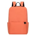 thumbnail image 1 of Iumwxz Backpacks for Adults Large Capacity Solid Color Backpack for Men and Women Style Simple & Stylish and Lightweight Schoolbag Backpack Cloth Multiclor home decor christmas clearance indoor, 1 of 2