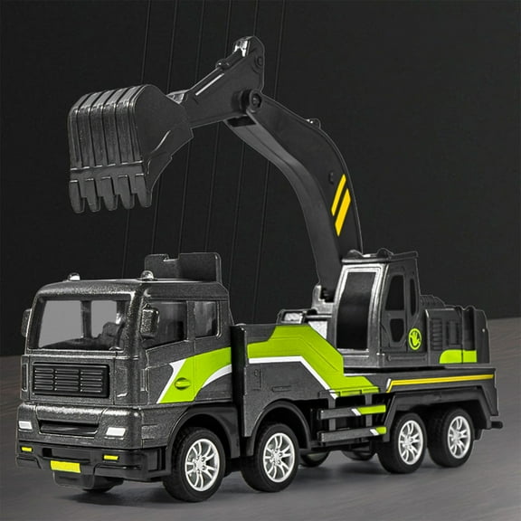 Iumwxz Diecast Metal Cement Truck Excavator Construction Vehicles Toy for Construction Truck Vehicle Car Toy for Boys and Girls Christmas Ornaments home decor christmas clearance outdoors indoor
