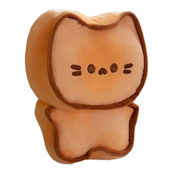Iumwxz Bread Stuffed Plush Doll Soft Short Plush Filling Stuffed Animal Pillow, Cute and Functional, 9.1 Inch Size Available, Washable Small Stain Clean