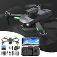 thumbnail image 1 of Iumwxz Brushless Motor Drone with 1080p Camera 2.4g Wifi Fpv Rc Quadcopter with Headless Mode Follow Me Altitude Hold Obstacle Avoidance Toys Gifts Drones home decor christmas clearance indoor, 1 of 5
