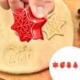 thumbnail image 1 of Iumwxz Christmas Cookies Cake Molds Cookies Molds 4 Pcs Set Baking Cookies Molds Cakes Flipping Tools Pie Molds Suitable for Home Kitchens home decor christmas clearance outdoors, 1 of 5