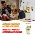 thumbnail image 1 of Iumwxz Christmas Gift Thermal Rotating Candle Revolving Lantern Dream Decoration Candle Valentine'S Day Gifts for Her and Him, 1 of 4