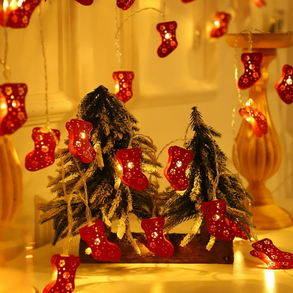 Iumwxz Christmas String Lights Decor with Snowflake Design 20 LED Warm White Battery Operated Fairy Lights for Home Garden Decoration Party Wedding Indoor Outdoor Holiday Decor