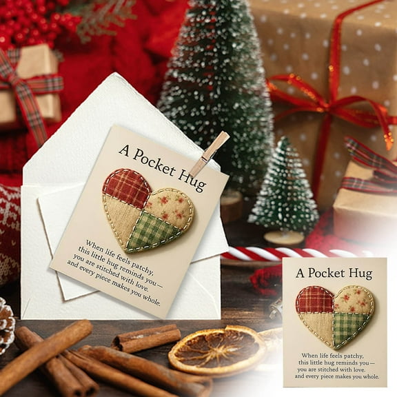 Iumwxz Christmas Theme Pocket Gift Card Decoration for Holiday Gifts Personalized Keepsake for Birthdays Anniversaries Christmas Celebrations with Durable Materials