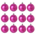 thumbnail image 1 of Iumwxz Christmas Tree Decorations Christmas Balls 12 Hanging Decorations Christmas Plastic Balls Electroplating Decoration Hanging Decoration Set 12pc 3cm home decor christmas clearance indoor, 1 of 4