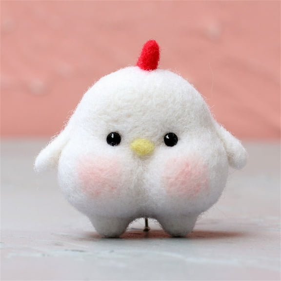 Iumwxz Cute Pattern Poke Wool Felts Production Package Toys Christmas Gifts home decor christmas outdoors