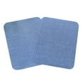 thumbnail image 1 of Iumwxz Denim Iron on Patches for Jeans, 2Pcs Jean Patches Strong Adhesive Jean Patches Iron on Inside 4.96''x3.86''Denim Patch for Jeans and Clothing Repair Kit, 1 of 1