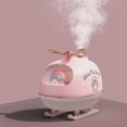 thumbnail image 1 of Iumwxz Desktop Humidifier with Night Light, Silent 300mL USB Cute Helicopter Design for Bedroom Office Desk, Two Humidification Modes, Timer Function, Low Noise Below 35dB, 1 of 6