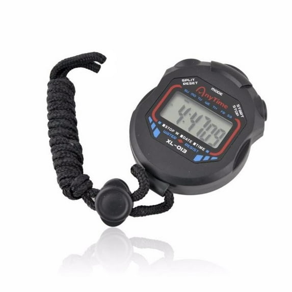Iumwxz Digital Handheld Lcd Chronograph Sports Stopwatch Timer Stop Watch Christmas Decorations Home Decor Christmas Gifts Up to 45% Off