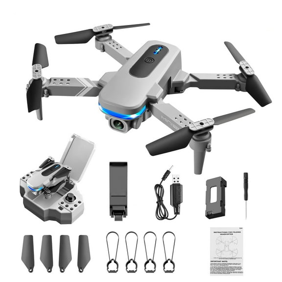 Iumwxz Drone with Daul 4k Hd Fpv Camera Remote Control Toys Gifts for Boys Girls with Altitude Hold Headless Mode Start Speed Adjustment Drones for Adults home decor christmas clearance indoor