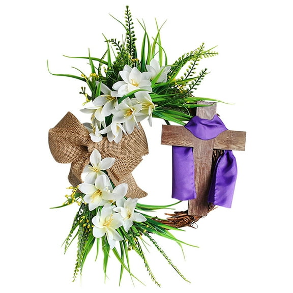 Iumwxz Easter Decorations Easter Wreaths Easter Decorations Door Hanging Easter Wreaths Easter Basket Stuffers Popular on Walmart