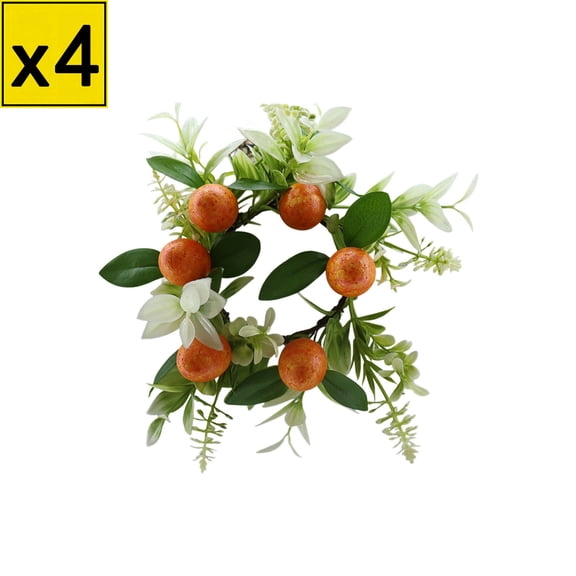 Iumwxz Easter Wreath with Artificial Flowers and Colorful Egg Decor, Plastic Round Hanging Decoration for Door Wall Window Display, 20x20 cm Multicolor Festive Home Decor