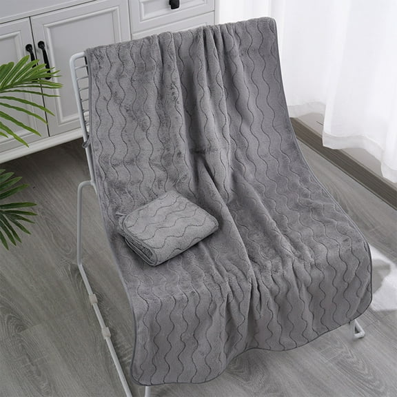 Iumwxz Extra Large Bath towel Set of 2 Oversized Bath Sheet Super Soft Absorbent Bathroom towel Set Microfiber Quick Dry Shower towel for Hotel Bath Gym xmas decorations&nbsp;clearance