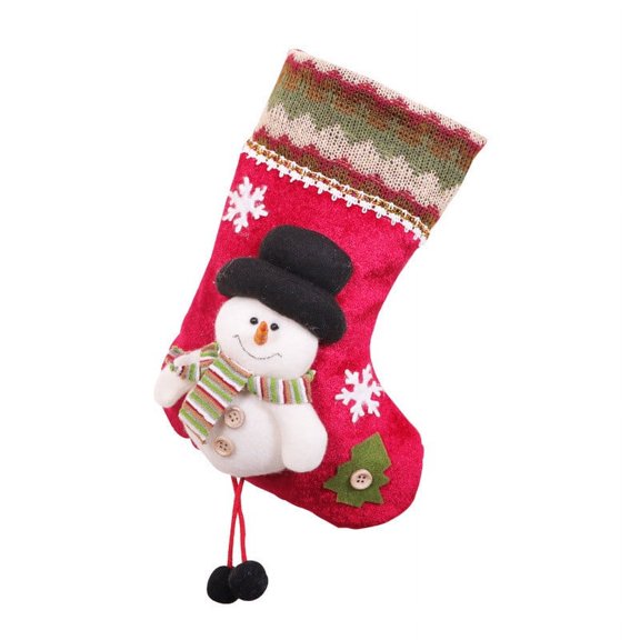 Iumwxz Festive Santa Claus Ornament Set for Christmas Tree Hanging Decorations Eco Friendly Non Polluting Material Perfect for Holiday Party Home Festive Decor Includes 1 Adorable Stocking Accessory