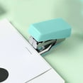 thumbnail image 1 of Iumwxz Macaroon Mini Stapler Set Stapler Fresh Style Metal Binder Small Office Study Stapler Learning Supplies Office Supplies Compact Portable Alloy 1.53 X 1.06 X 0.59 In, 1 of 5