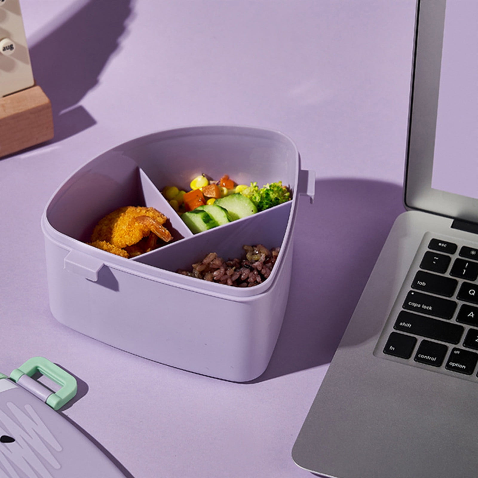 Iumwxz Friends Bento Lunch Box with Dividers and Sealed Lid Plastic ...