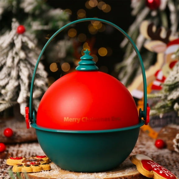 Iumwxz Gift Boxes with Lids for Presents,Christmas Apples Box Christmas Eve Christmas Fruit Gift Box Christmas Gift Box Wrap Xmas Boxed Chocolate Candy Plastic 4.72x4.72x4.72in