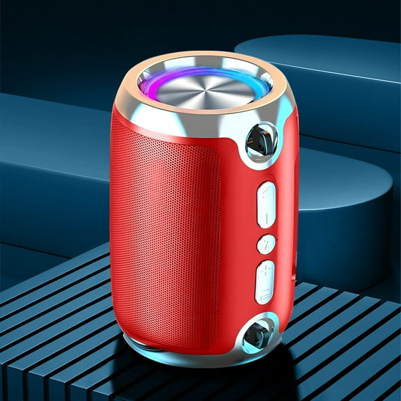 Iumwxz Intelligent Bluetooth Speaker Bluetooth Small Speakerhigh Sound Quality High Volume Car Mounted Household Card Insertion Subwoofer Christmas home decor christmas clearance outdoors indoor