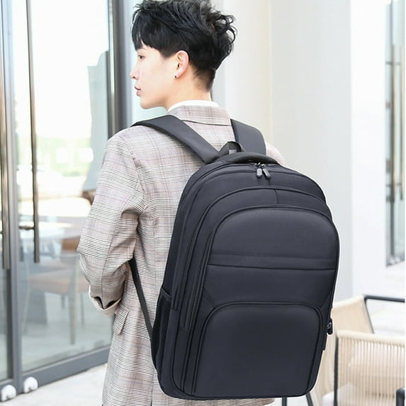 Iumwxz Laptop Backpack for Women & Men Unisex Travel Bag Business Computer Backpacks Purse College School Student Bookbag, Casual Hiking Daypack Oxford Cloth 20.47×13.78×5.12in