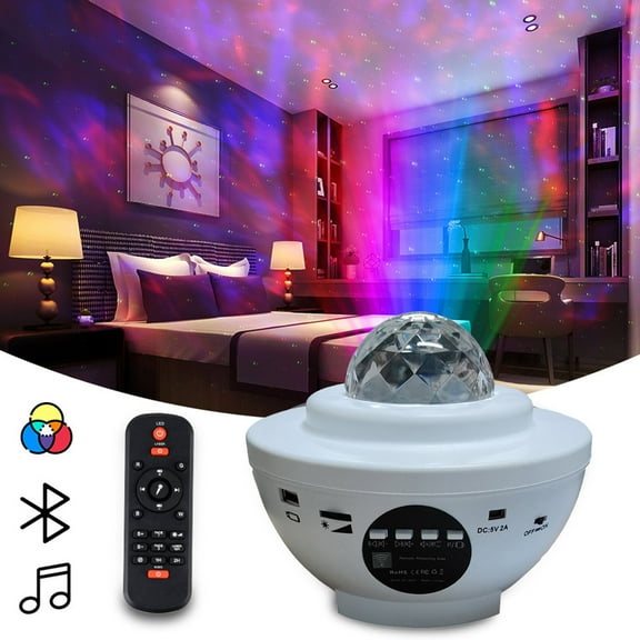 Iumwxz Led Night Sky Projector Lamp Ocean/ Star Room Romantic Decor Up to 65% off Christmas home decor christmas clearance outdoors indoor