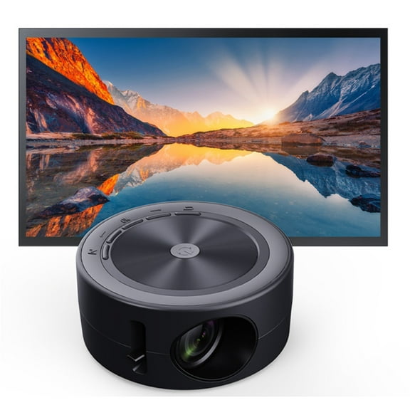 Iumwxz Mini Projector Portable 1080p Projector Outdoor Movie Projector Home Movie Led Video Projector Movie Projector with Usb Interface and Remote Control home decor christmas clearance indoor