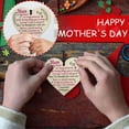 thumbnail image 1 of Iumwxz Mothers Day Gifts New Mother'S Day Decorations Wooden Pendant The- Gifts for Mom Wood Festival Gift, 1 of 1