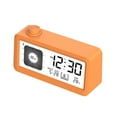 Iumwxz Multifuntional Alarm Clock,Led Stereo Digital Clocks Large