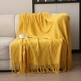 thumbnail image 1 of Iumwxz My Order Blanket Soft Knitted Blanket Fringed Blanket Sofa Blanket Sleeping Blanket 180x130cm home decor christmas clearance outdoors indoor, 1 of 5