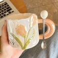 thumbnail image 1 of Iumwxz My Order Cute Breakfast Mug Female High Beauty Home Ceramic Cup Couple Coffee Water Cup Home Decor christmas clearance outdoors indoor, 1 of 5