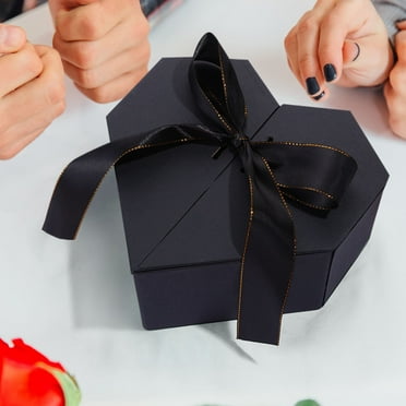 Iumwxz My Order Double Door Ribbon Bow Heart-Shaped Valentine'S Day Gift Box Valentine'S Day Gifts for Her and Him