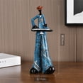 thumbnail image 1 of Iumwxz Nostalgic Piano Player Figurine for Home Decor, Classic Melody-Playing Sculpture Ornament for Shelf Cabinet Desktop Table In Home office Christmas Gifts, 1 of 5
