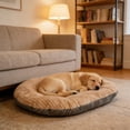thumbnail image 1 of Iumwxz Pet Bed for Dogs and Cats, Reversible Cotton Mat with Removable Washable Cover, Soft Fluffy Padding for Small Medium Pets up to 41.9 lb, Durable Stain Resistant Indoor Pet Mat 45x35 cm, 1 of 6