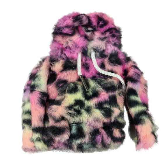 Iumwxz Porch Goose Outfits Gradient Hooded Costume for 7" Desk Gnomes Mini Figurines Soft Fabric Outfit Easy to Wear Fall Porch Decorations Photo Props Festive Gift