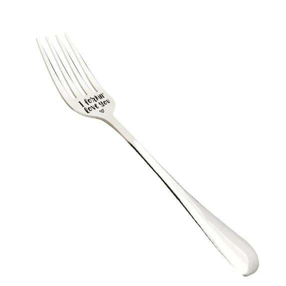Iumwxz Reduced Price A Pair of Stainless Steel Dinner forks,Stainless Steel Your Partner on Valentine'S Day,The for Your Husband'S Wife and Family Valentine'S Day Gifts for Her and Him