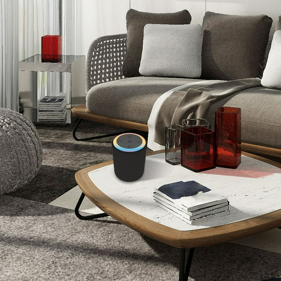 Iumwxz Round 5.1 Wireless Bluetooth Speaker with Color Lights Flash Colorful Outdoor Pluggable Couplets Fm with Lanyard 50% off Clear Christmas home decor christmas clearance outdoors indoor