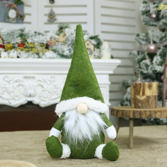 Iumwxz Santa Cloth Doll Birthday Present for Home Christmas Holiday Decoration Christmas Ornaments Christmas Gifts