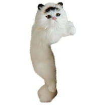 Iumwxz Plush Toys Realistic Critter Ornament – 12.2x5.12 Inch Lifelike Artificial Leather Hanging Decor for Christmas, Halloween, Home, Desk, Party & Holiday Crafts Gift Ideal