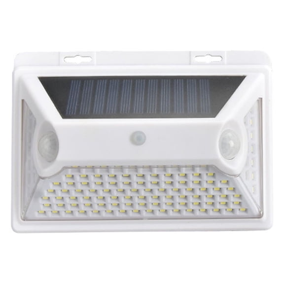 Iumwxz Solar Wall Light 118 LEDs Motion Sensor Outdoor, IP65 Waterproof 3 Modes Dusk to Dawn Security Light for Fence Yard Porch Garage Garden Pathway